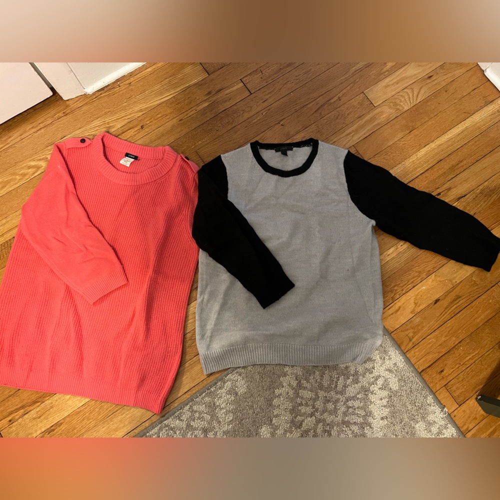 Two J Crew Sweaters
